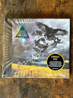 NWOT David Gilmour "Rattle That Lock" CD 2015 DG#3